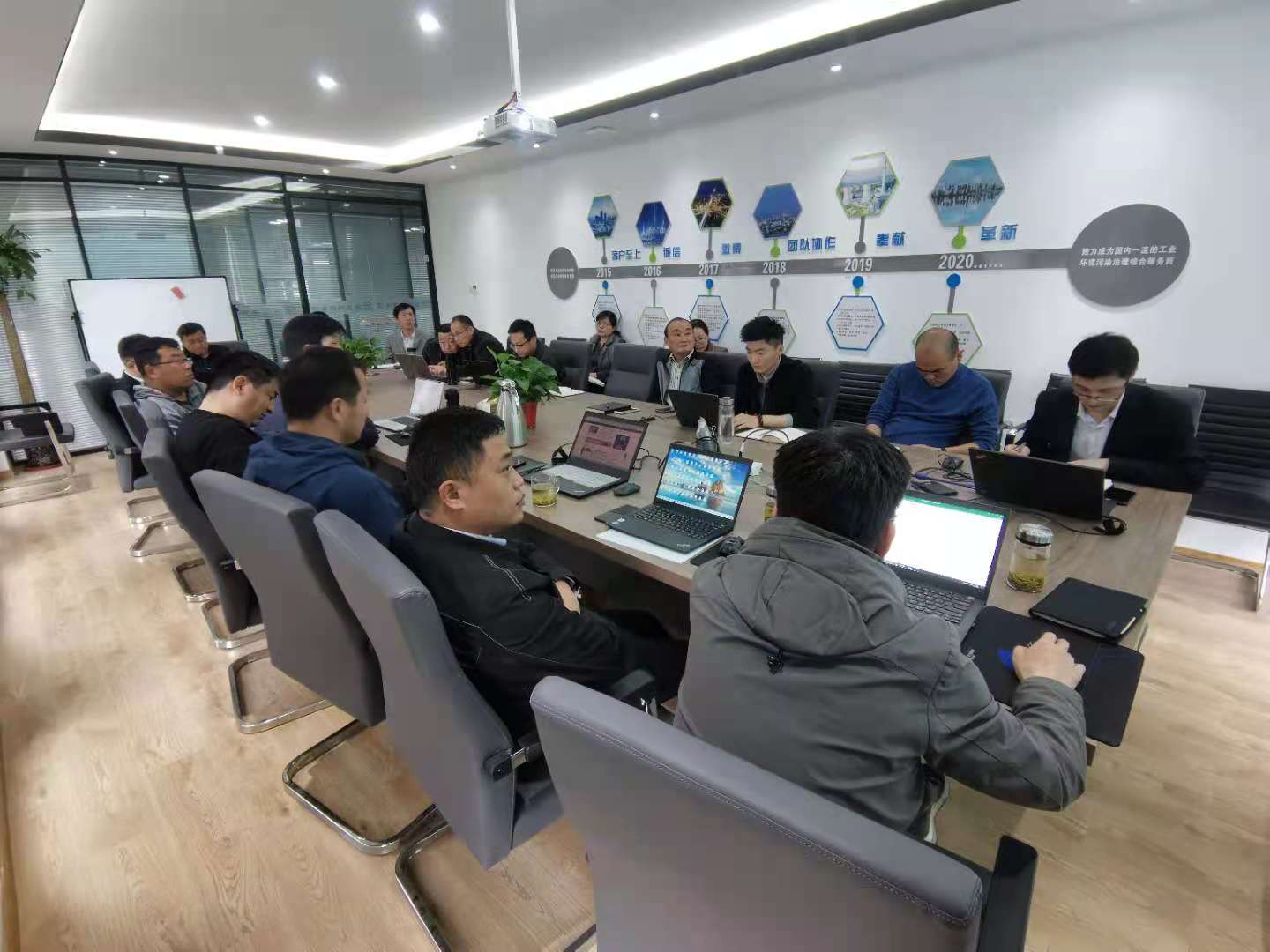 東晟環(huán)保集團(tuán)2021年第1季度高管會(huì)順利召開