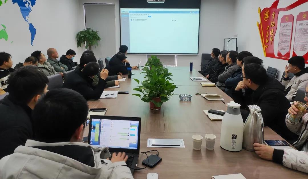 我公司開展東晟環(huán)保協(xié)同管理平臺(tái)操作培訓(xùn)