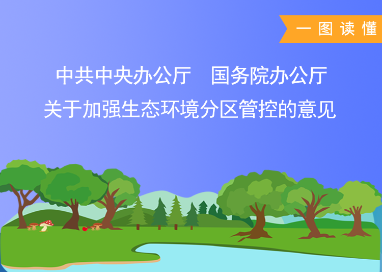 一圖讀懂關(guān)于加強生態(tài)環(huán)境分區(qū)管控的意見