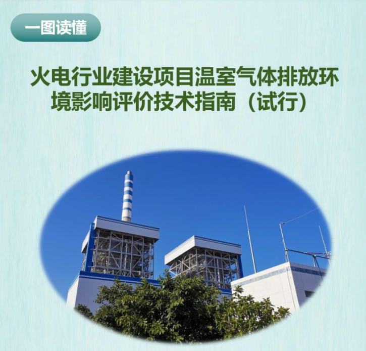 一圖讀懂 | 火電行業(yè)建設(shè)項目溫室氣體排放環(huán)境影響評價技術(shù)指...