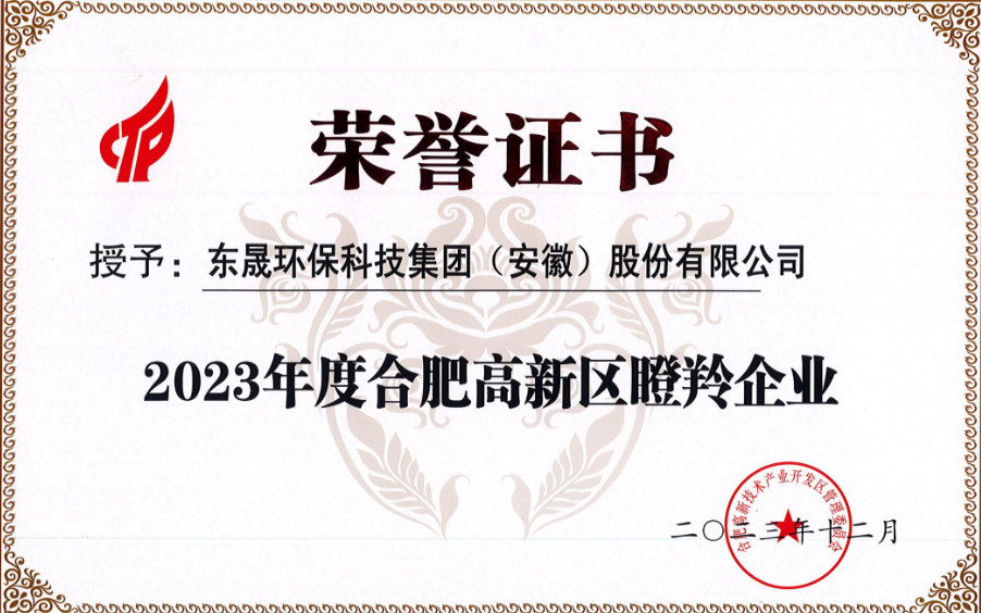 喜報(bào)丨集團(tuán)榮獲合肥高新區(qū)“瞪羚企業(yè)”、“深科技企業(yè)”雙項(xiàng)榮譽(yù)